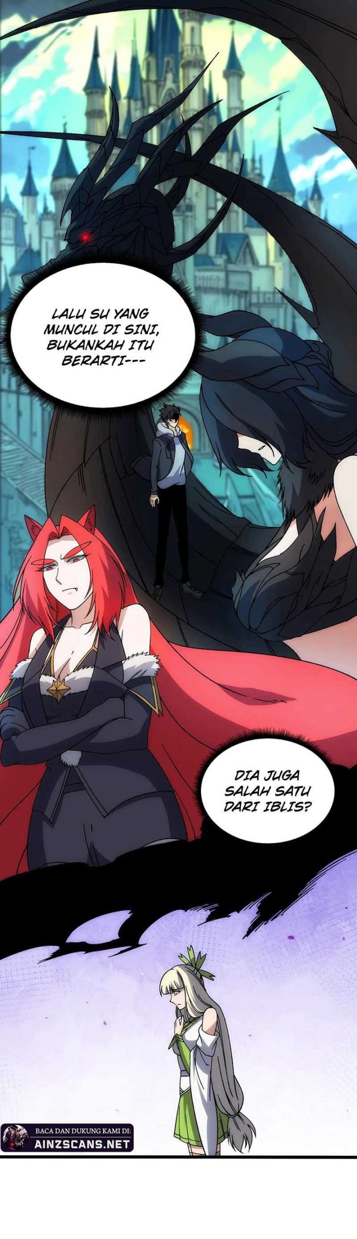 I Become Invincible Black Dragon Boss At The Start Chapter 65 - halaman 8