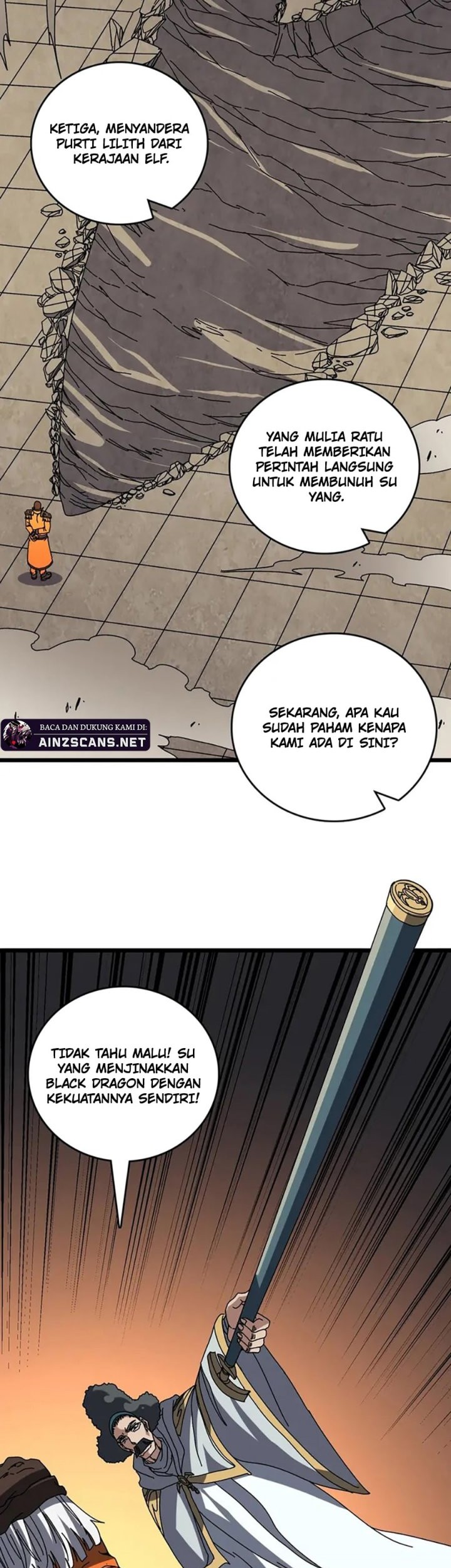 I Become Invincible Black Dragon Boss At The Start Chapter 74 - halaman 17