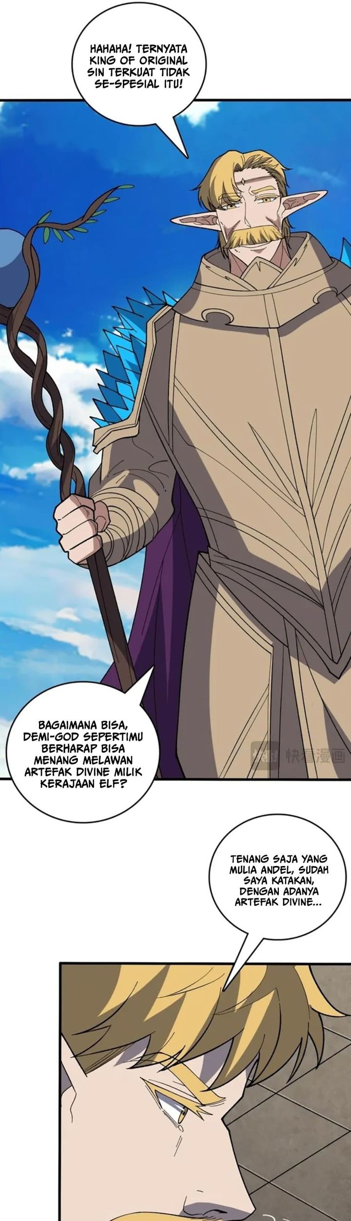 I Become Invincible Black Dragon Boss At The Start Chapter 75 - halaman 7