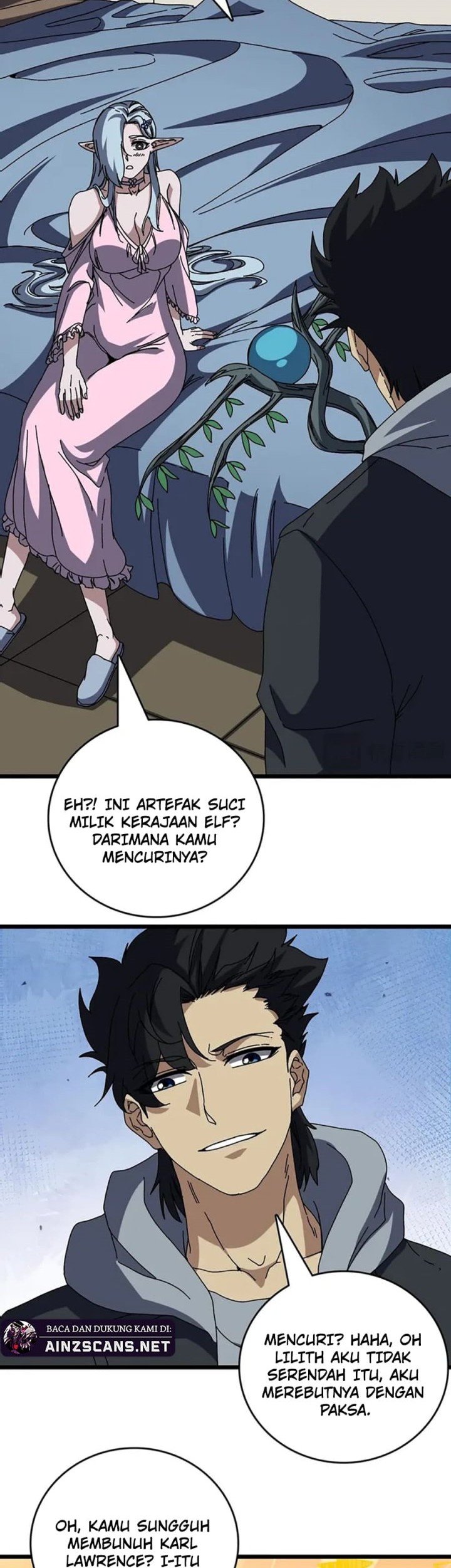 I Become Invincible Black Dragon Boss At The Start Chapter 76 - halaman 19