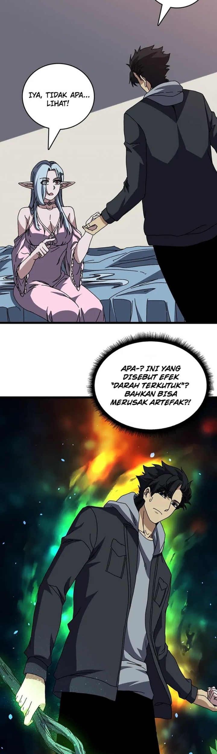 I Become Invincible Black Dragon Boss At The Start Chapter 76 - halaman 22
