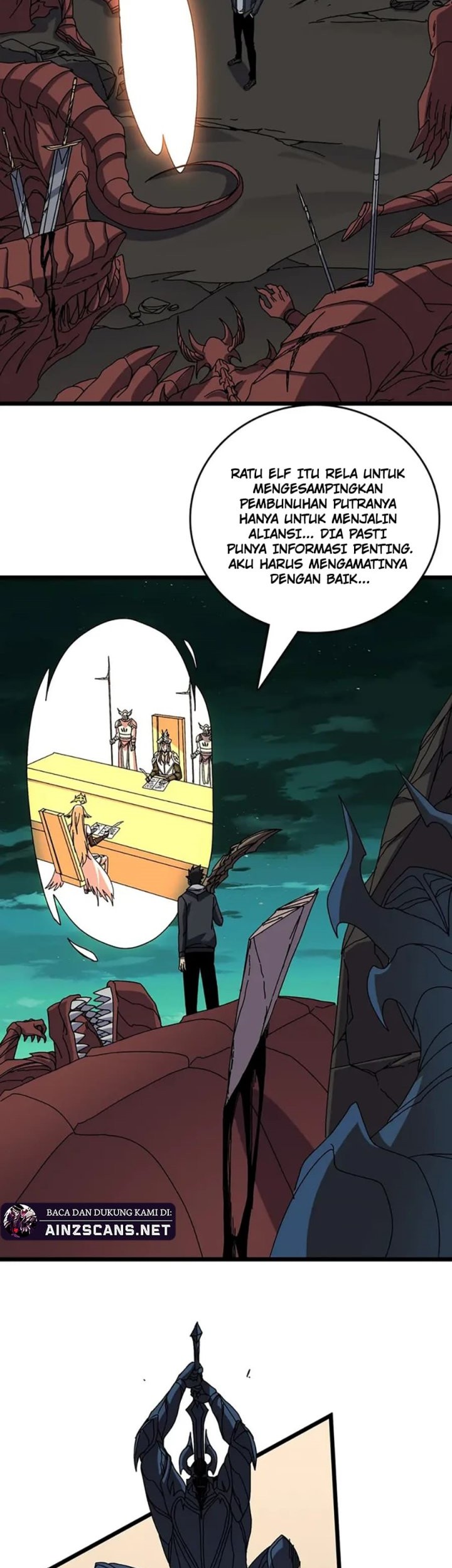 I Become Invincible Black Dragon Boss At The Start Chapter 76 - halaman 28