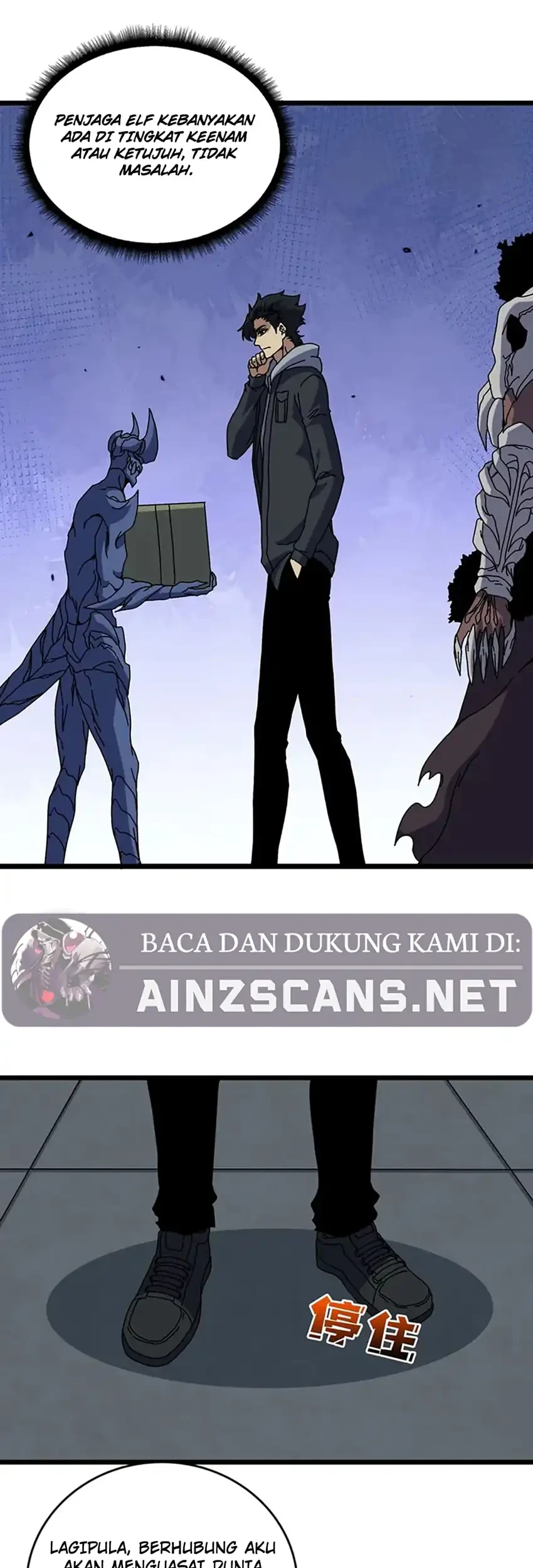 I Become Invincible Black Dragon Boss At The Start Chapter 77 - halaman 28