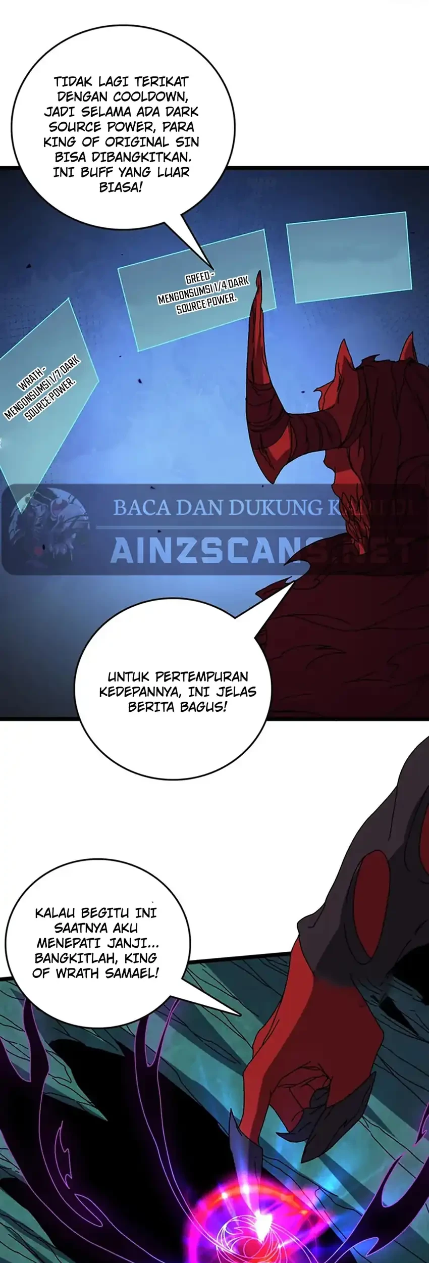 I Become Invincible Black Dragon Boss At The Start Chapter 77 - halaman 37