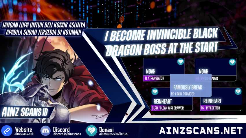 I Become Invincible Black Dragon Boss At The Start Chapter 8 - halaman 1