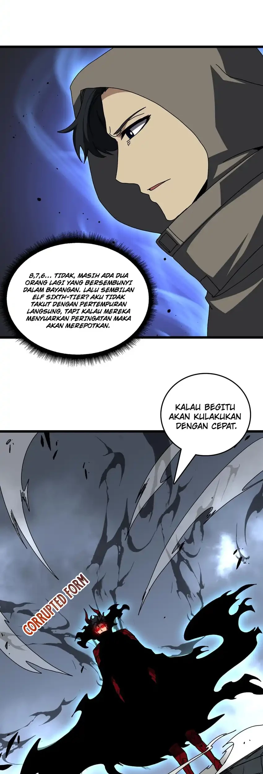 I Become Invincible Black Dragon Boss At The Start Chapter 80 - halaman 19