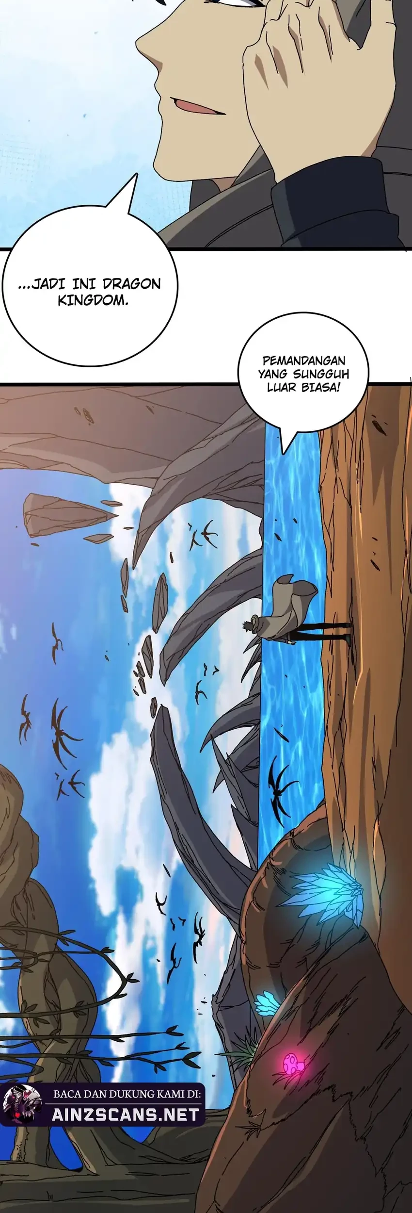 I Become Invincible Black Dragon Boss At The Start Chapter 80 - halaman 24