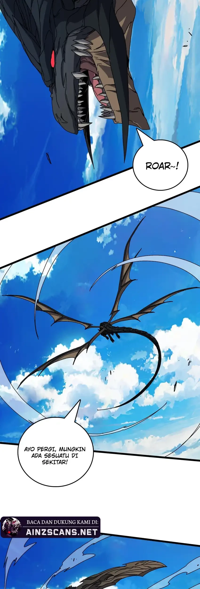 I Become Invincible Black Dragon Boss At The Start Chapter 80 - halaman 27