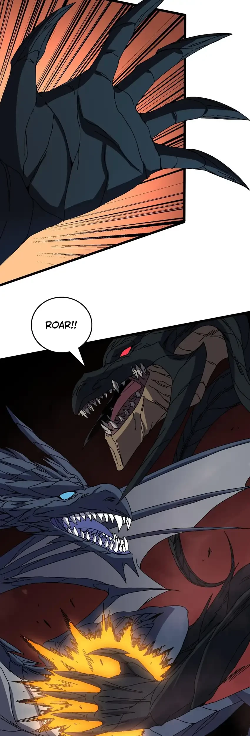 I Become Invincible Black Dragon Boss At The Start Chapter 80 - halaman 34