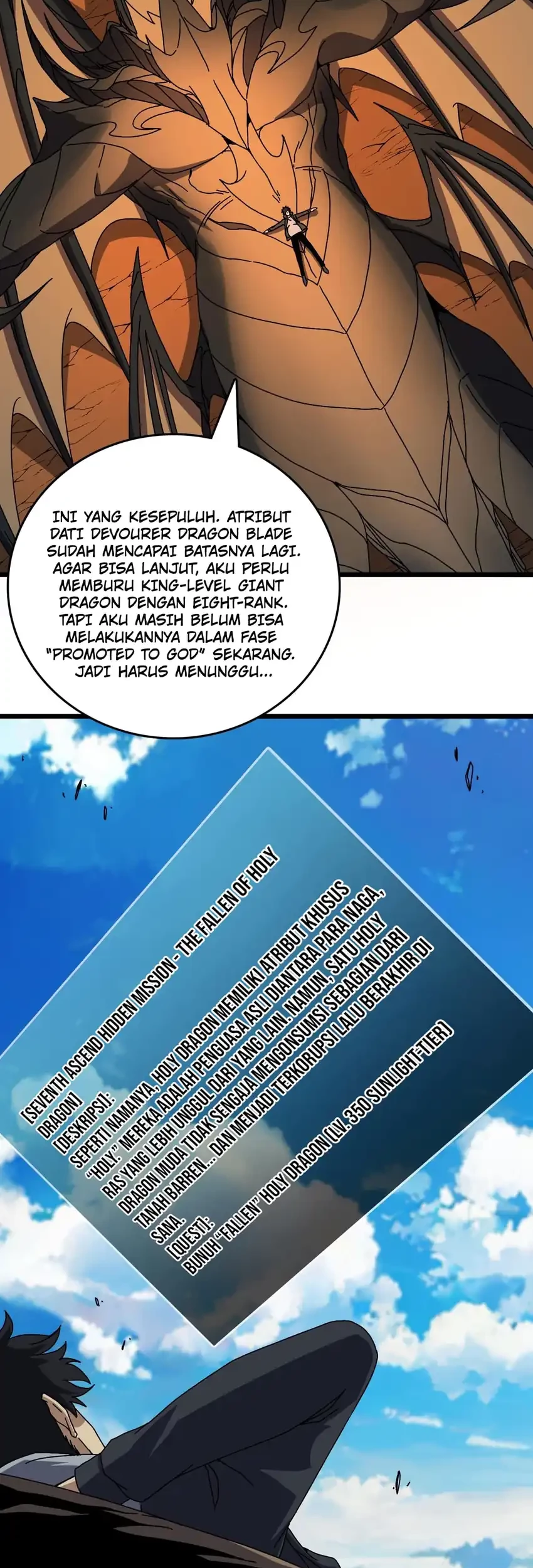 I Become Invincible Black Dragon Boss At The Start Chapter 80 - halaman 40