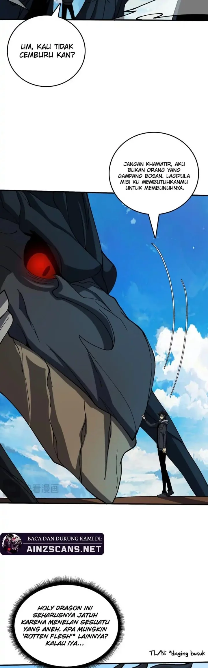 I Become Invincible Black Dragon Boss At The Start Chapter 81 - halaman 4