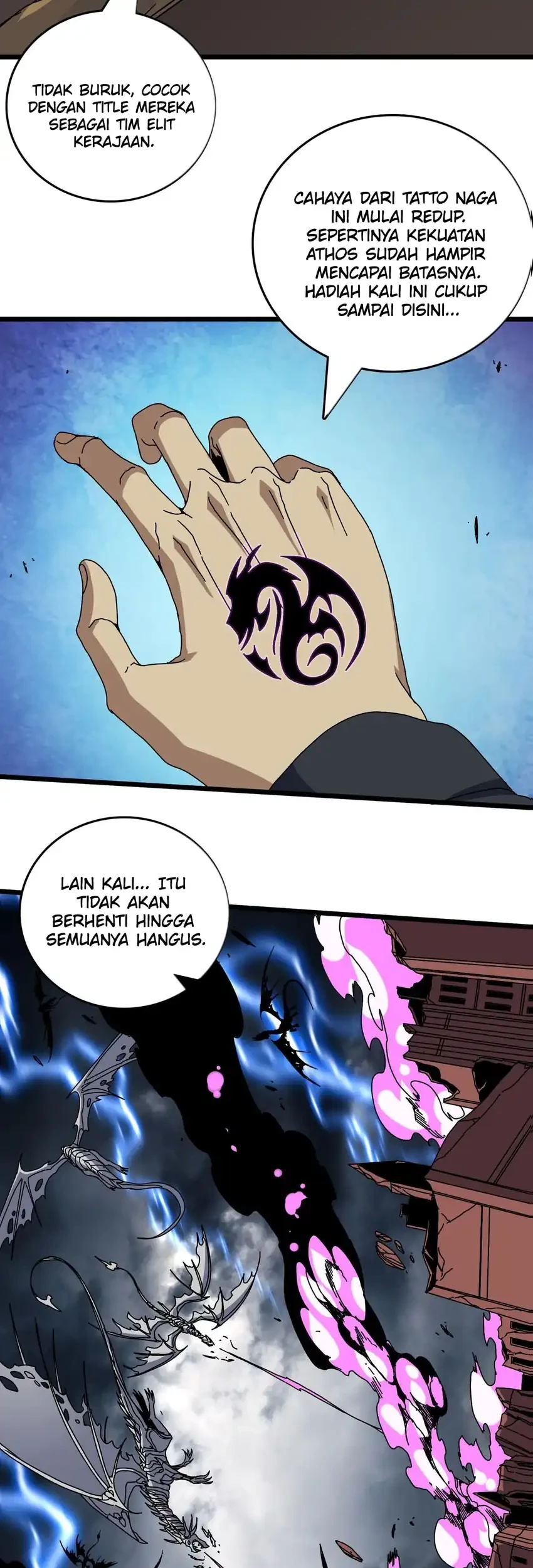 I Become Invincible Black Dragon Boss At The Start Chapter 83 - halaman 10