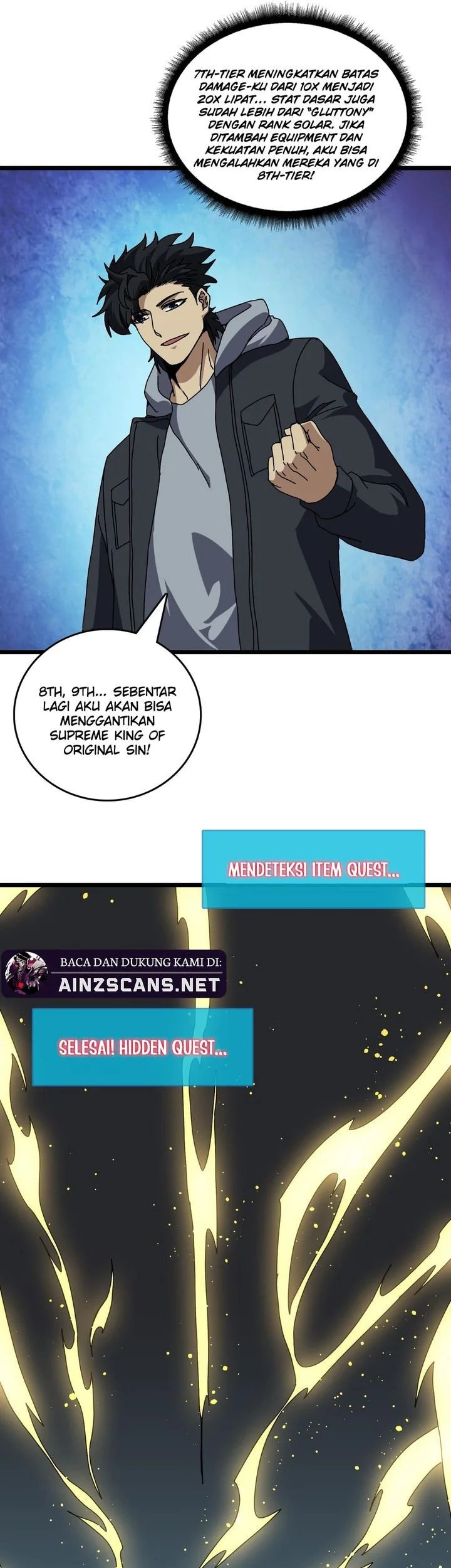 I Become Invincible Black Dragon Boss At The Start Chapter 84 - halaman 20