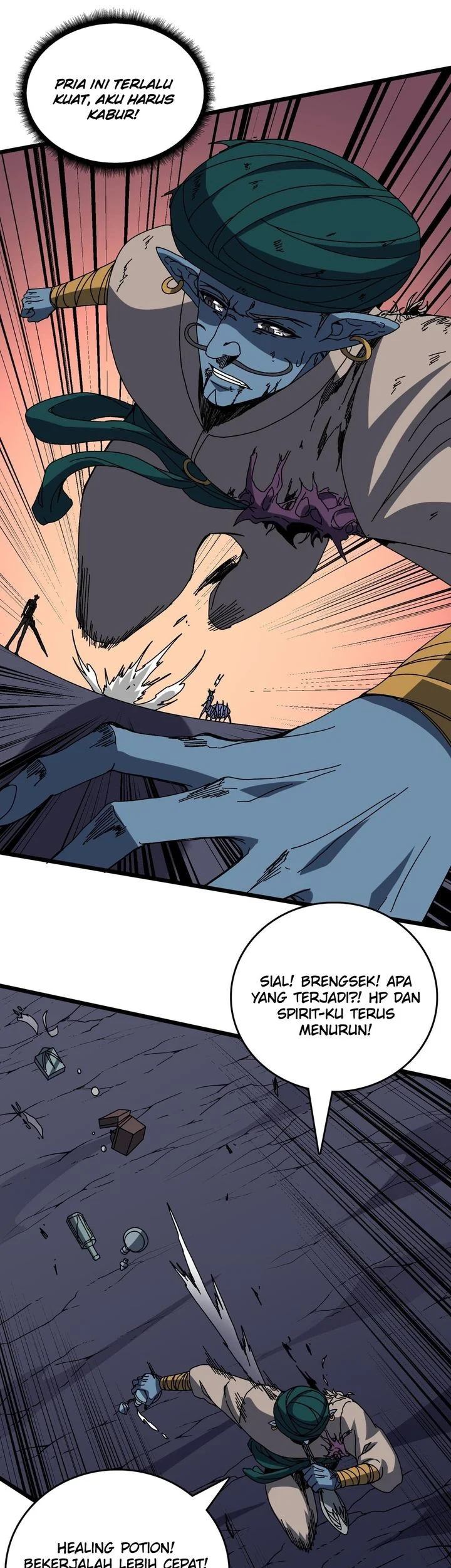 I Become Invincible Black Dragon Boss At The Start Chapter 84 - halaman 30