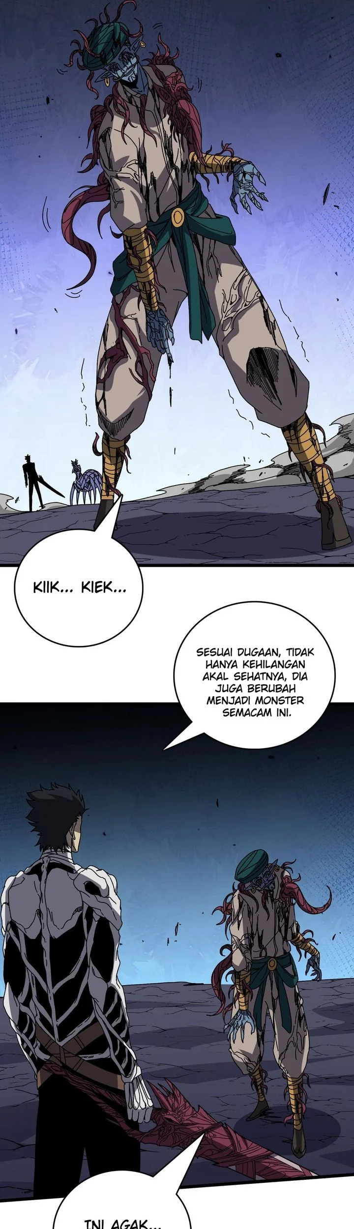 I Become Invincible Black Dragon Boss At The Start Chapter 84 - halaman 34