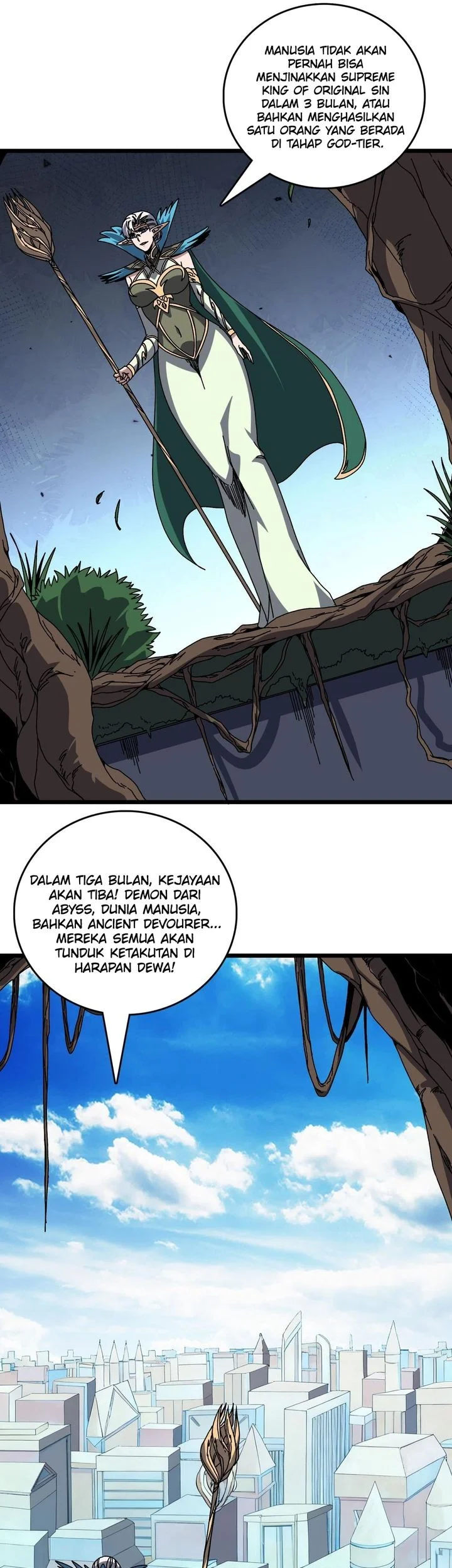 I Become Invincible Black Dragon Boss At The Start Chapter 84 - halaman 7