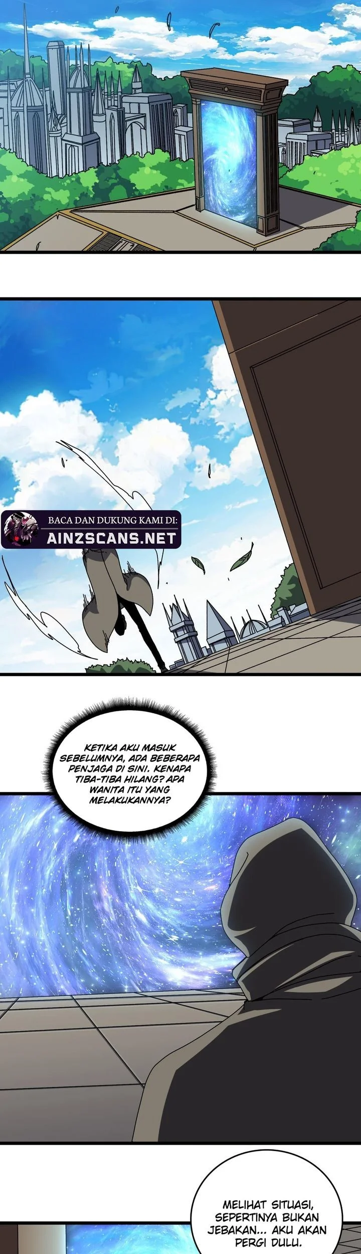 I Become Invincible Black Dragon Boss At The Start Chapter 84 - halaman 9