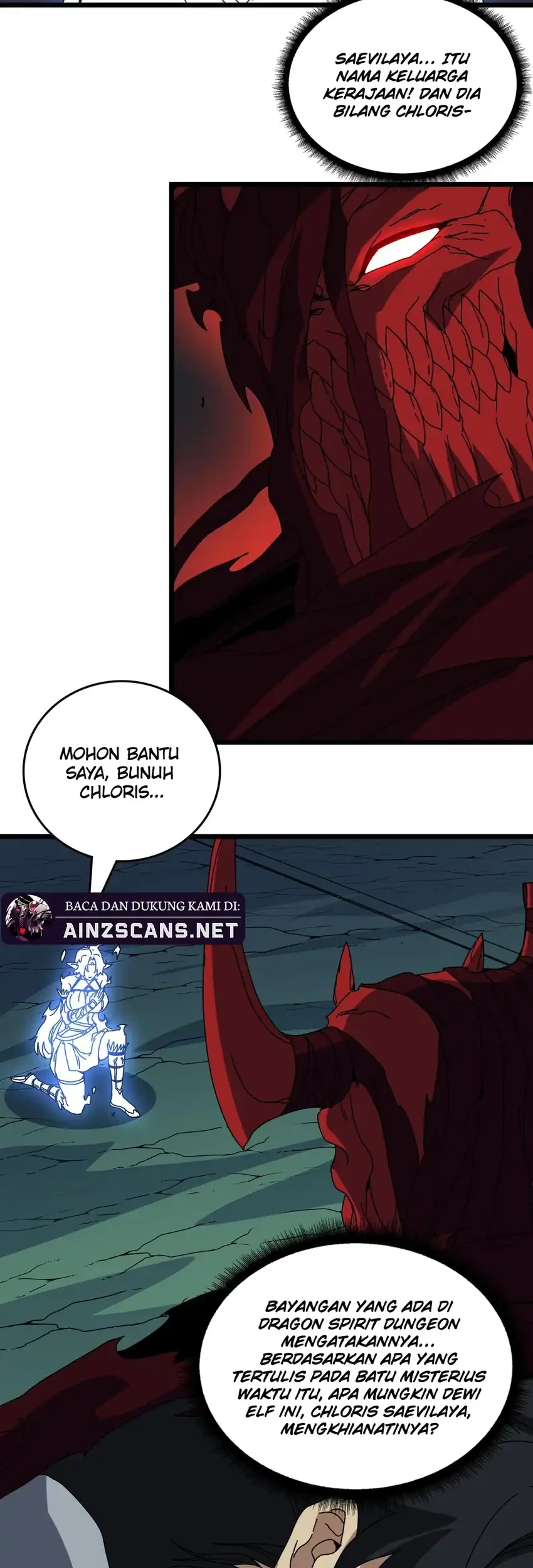 I Become Invincible Black Dragon Boss At The Start Chapter 85 - halaman 20