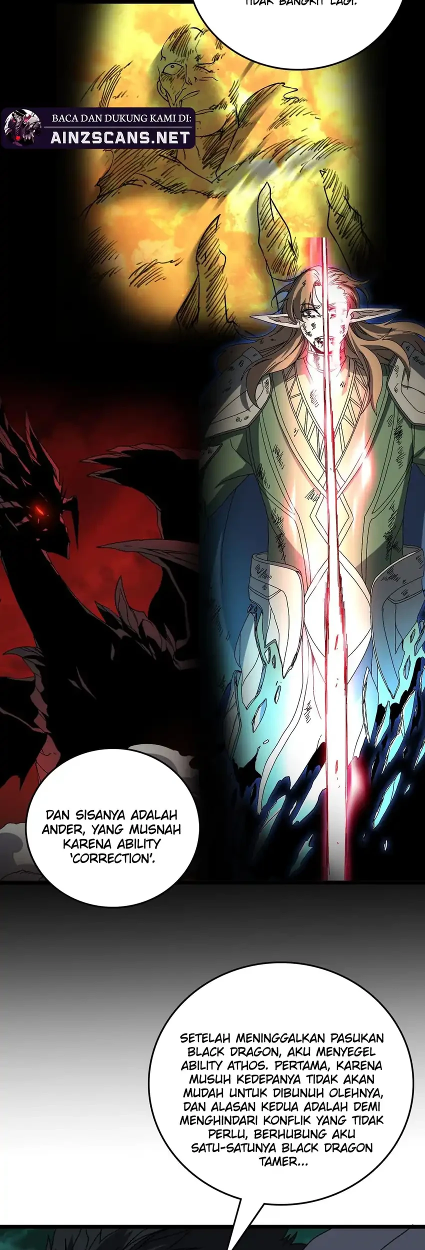I Become Invincible Black Dragon Boss At The Start Chapter 85 - halaman 3