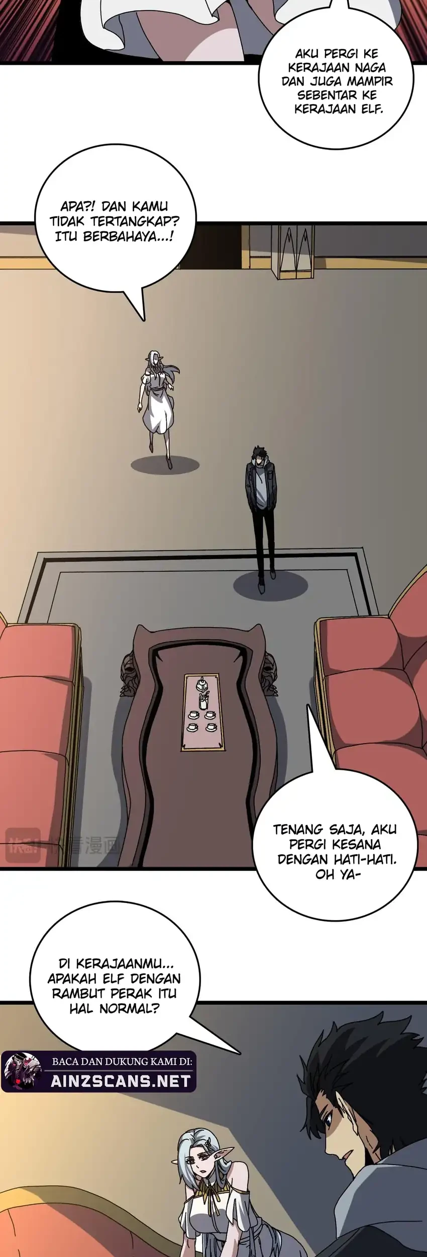 I Become Invincible Black Dragon Boss At The Start Chapter 85 - halaman 8