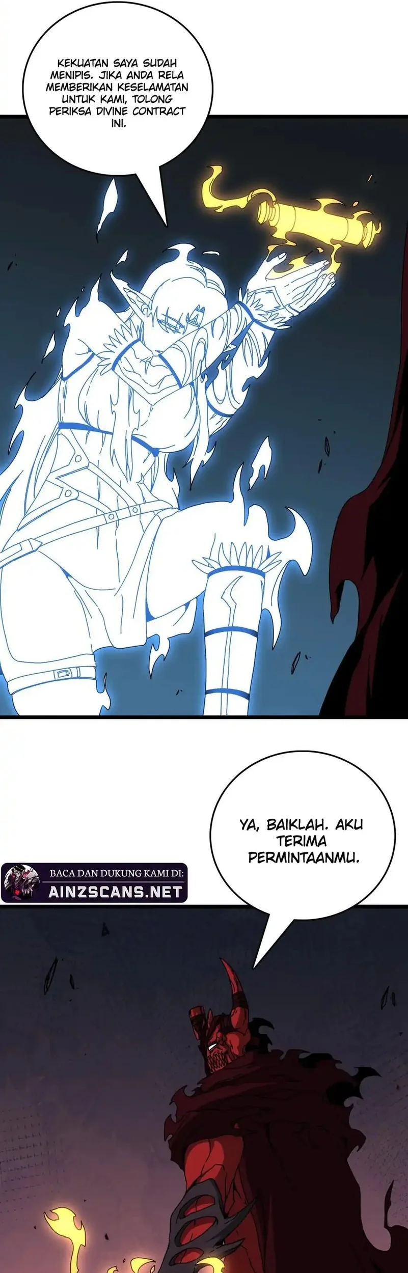 I Become Invincible Black Dragon Boss At The Start Chapter 86 - halaman 12