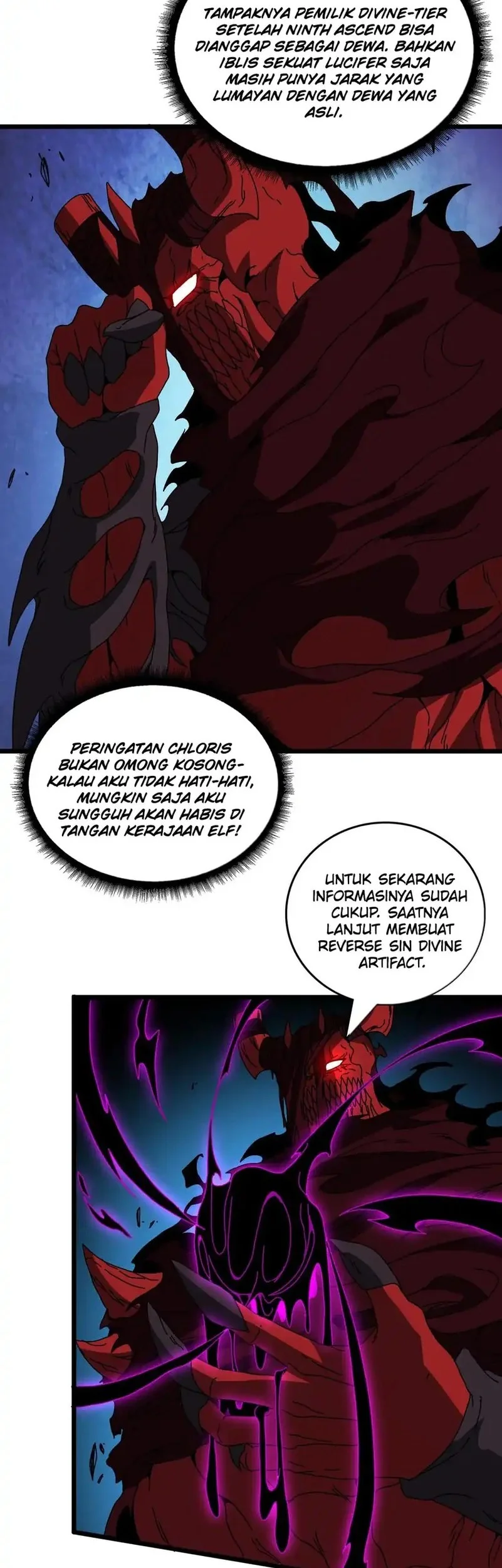 I Become Invincible Black Dragon Boss At The Start Chapter 86 - halaman 21