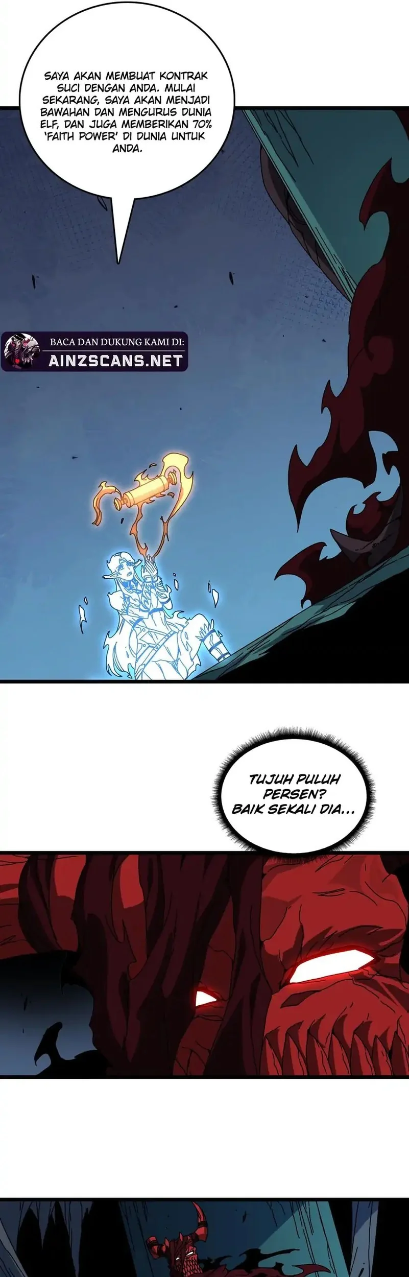 I Become Invincible Black Dragon Boss At The Start Chapter 86 - halaman 5