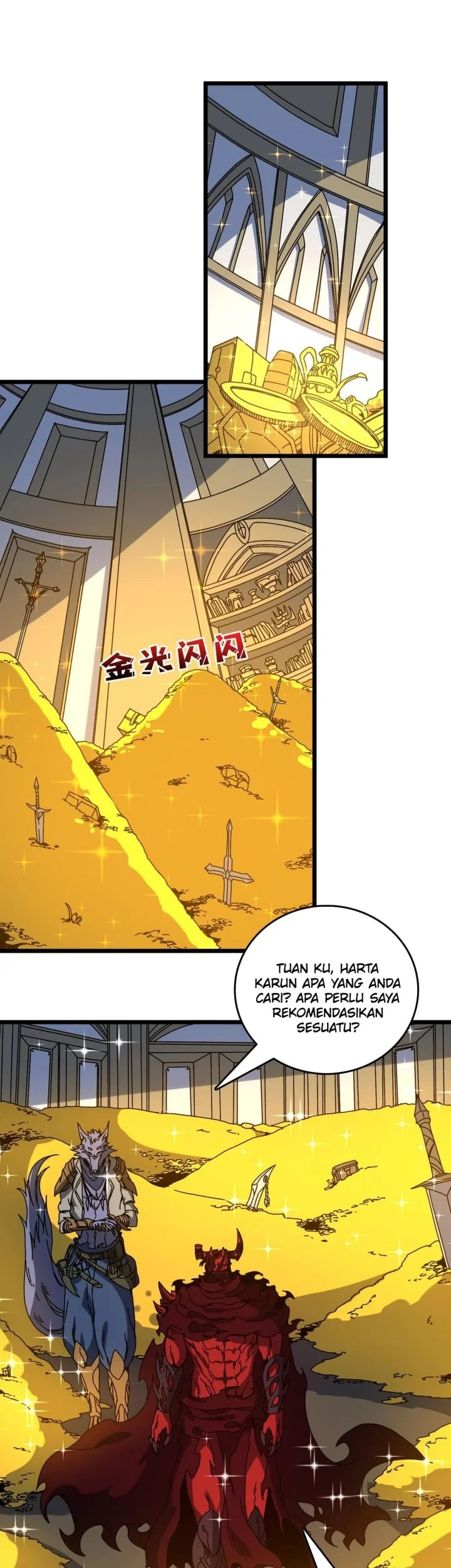 I Become Invincible Black Dragon Boss At The Start Chapter 87 - halaman 2