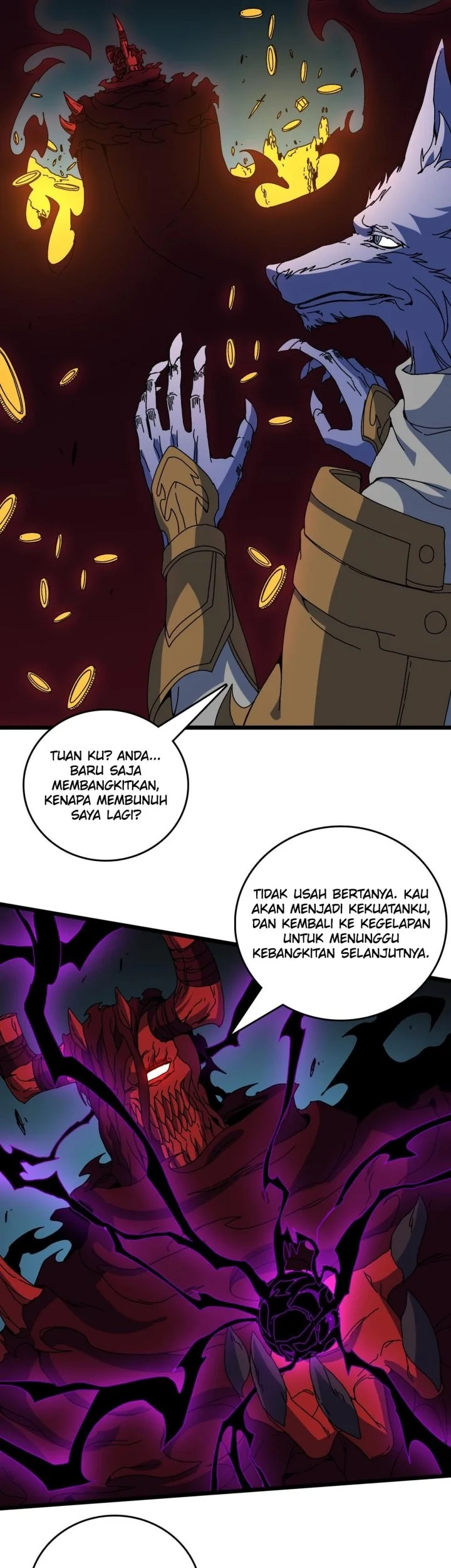 I Become Invincible Black Dragon Boss At The Start Chapter 87 - halaman 8