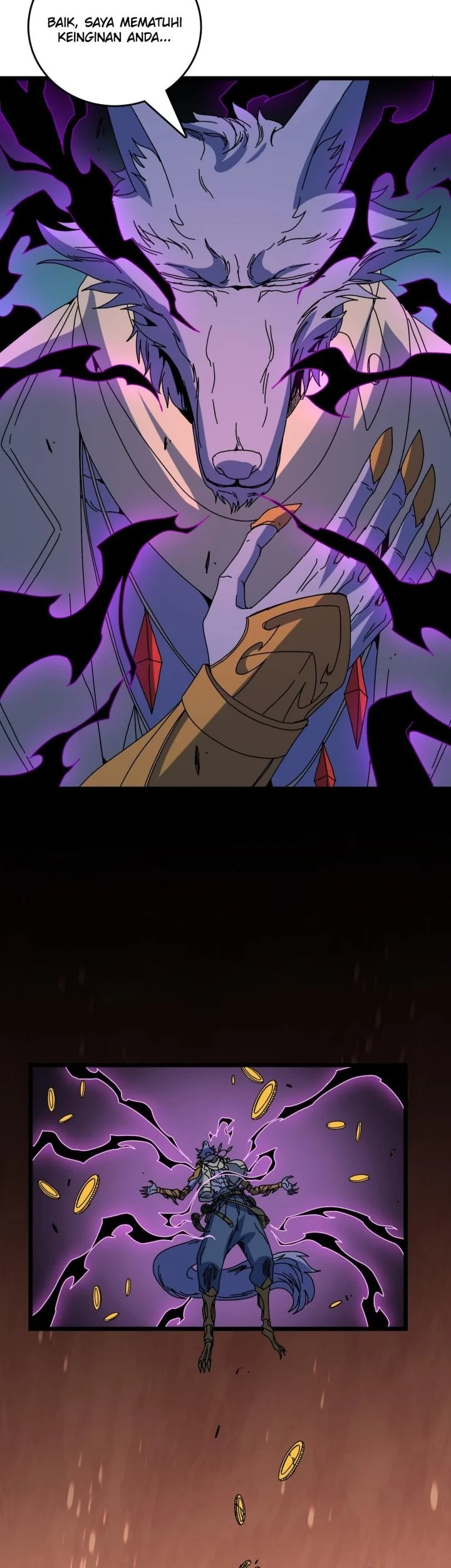 I Become Invincible Black Dragon Boss At The Start Chapter 87 - halaman 9