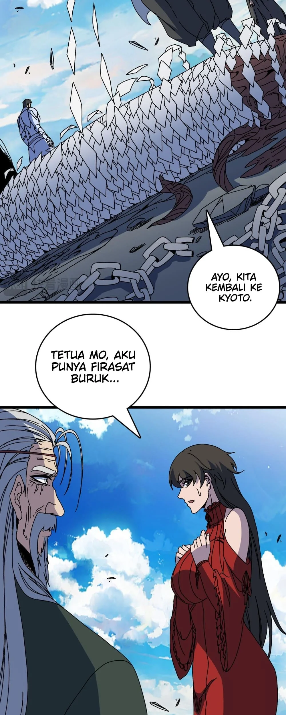 I Become Invincible Black Dragon Boss At The Start Chapter 89 - halaman 31