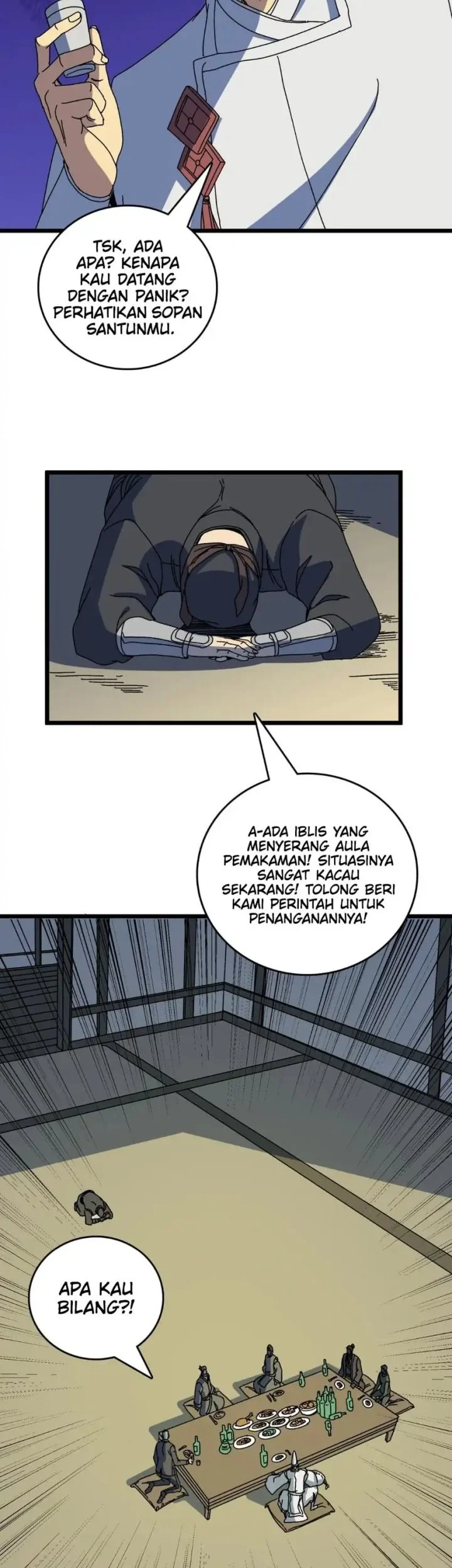 I Become Invincible Black Dragon Boss At The Start Chapter 90 - halaman 19
