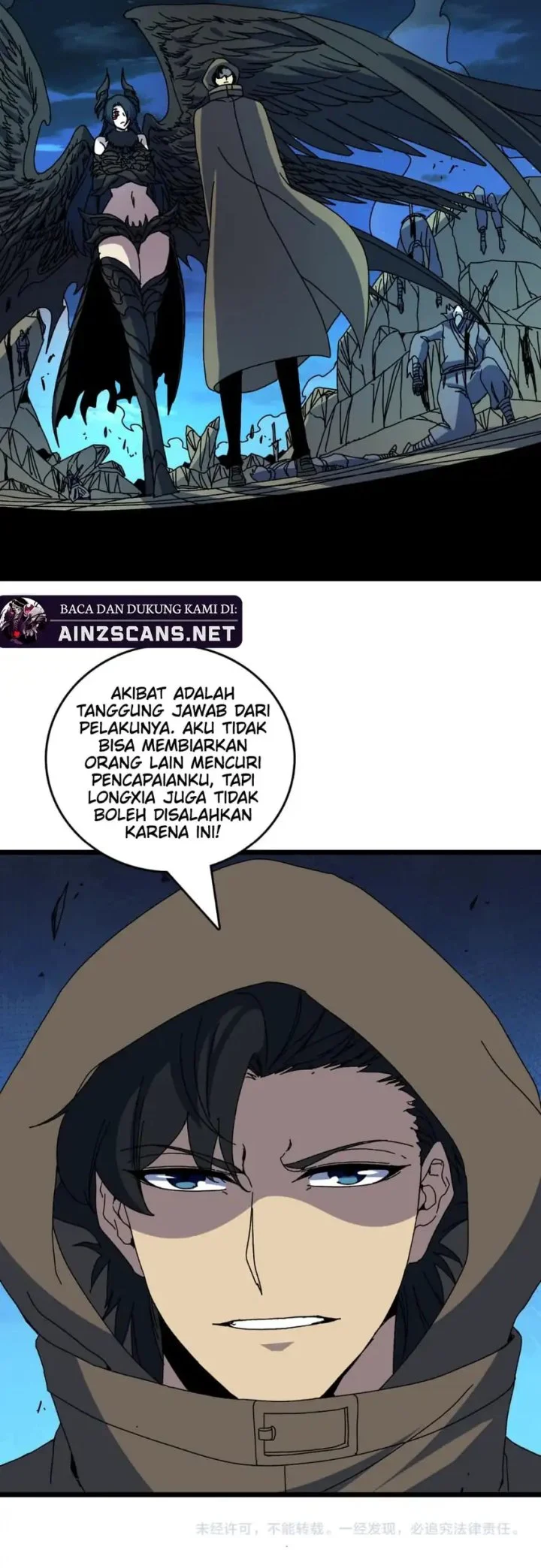 I Become Invincible Black Dragon Boss At The Start Chapter 90 - halaman 26