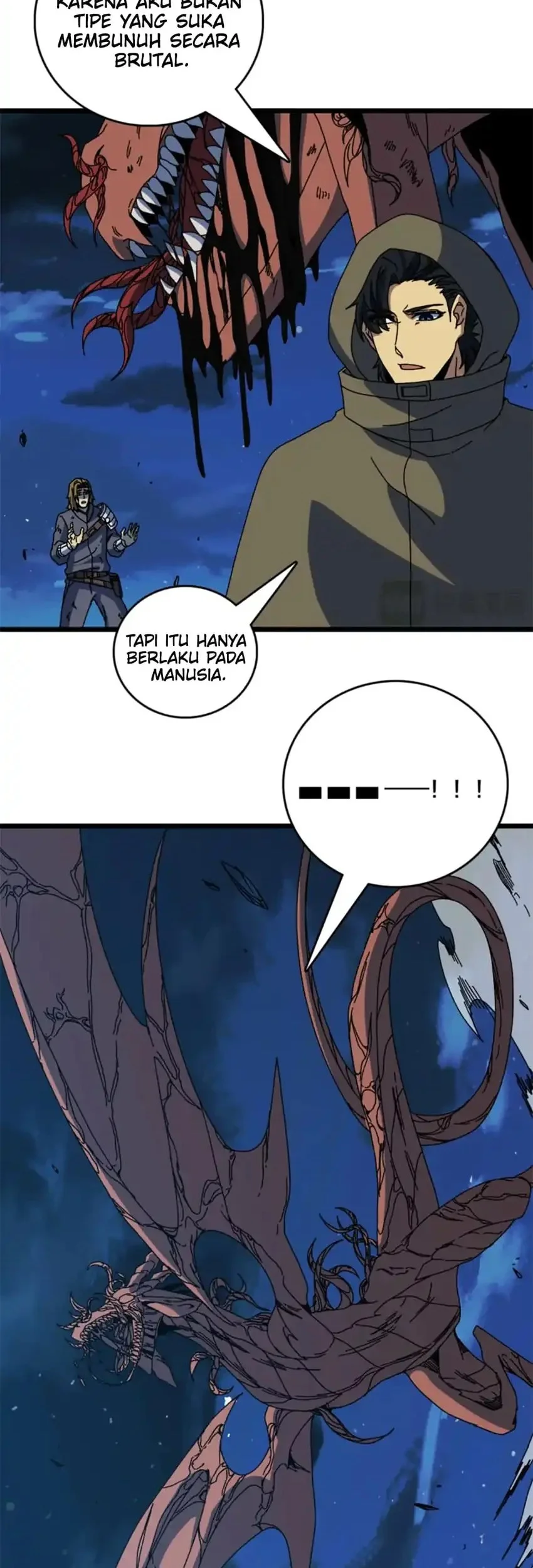 I Become Invincible Black Dragon Boss At The Start Chapter 91 - halaman 10