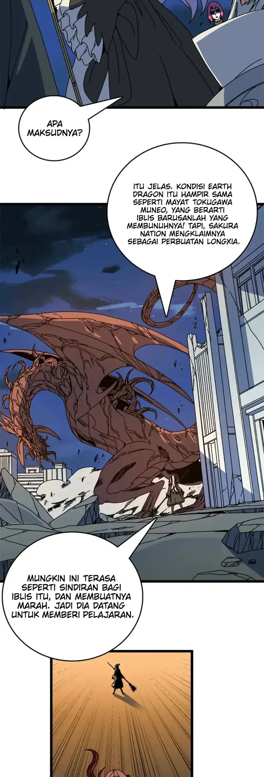 I Become Invincible Black Dragon Boss At The Start Chapter 91 - halaman 16