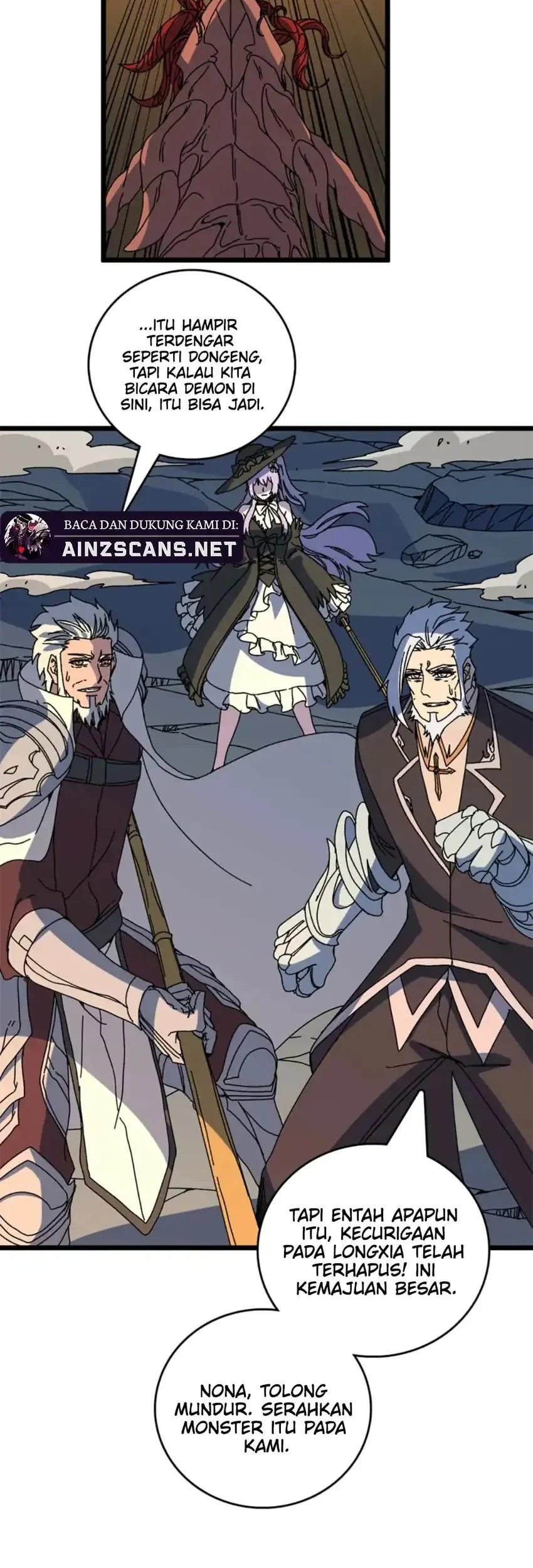 I Become Invincible Black Dragon Boss At The Start Chapter 91 - halaman 17