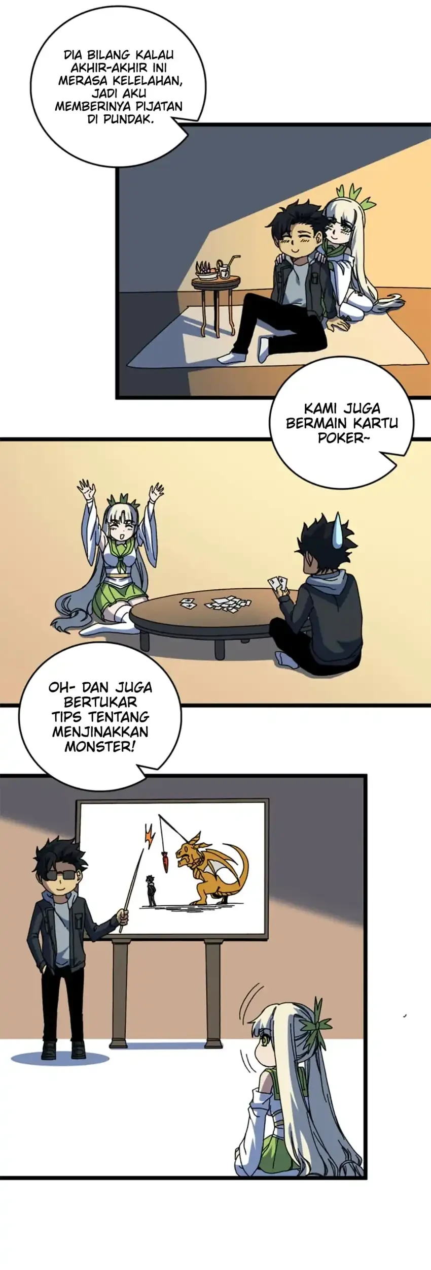 I Become Invincible Black Dragon Boss At The Start Chapter 92 - halaman 9