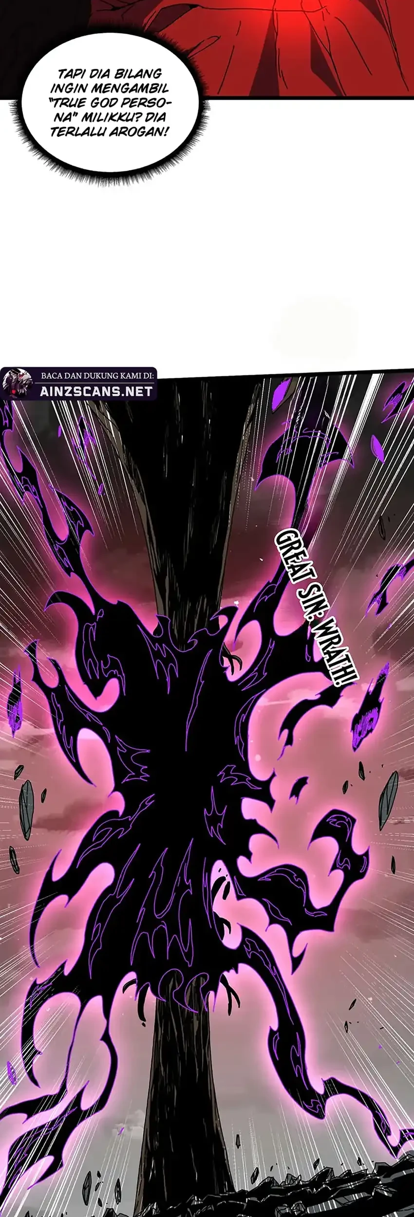 I Become Invincible Black Dragon Boss At The Start Chapter 94 - halaman 18