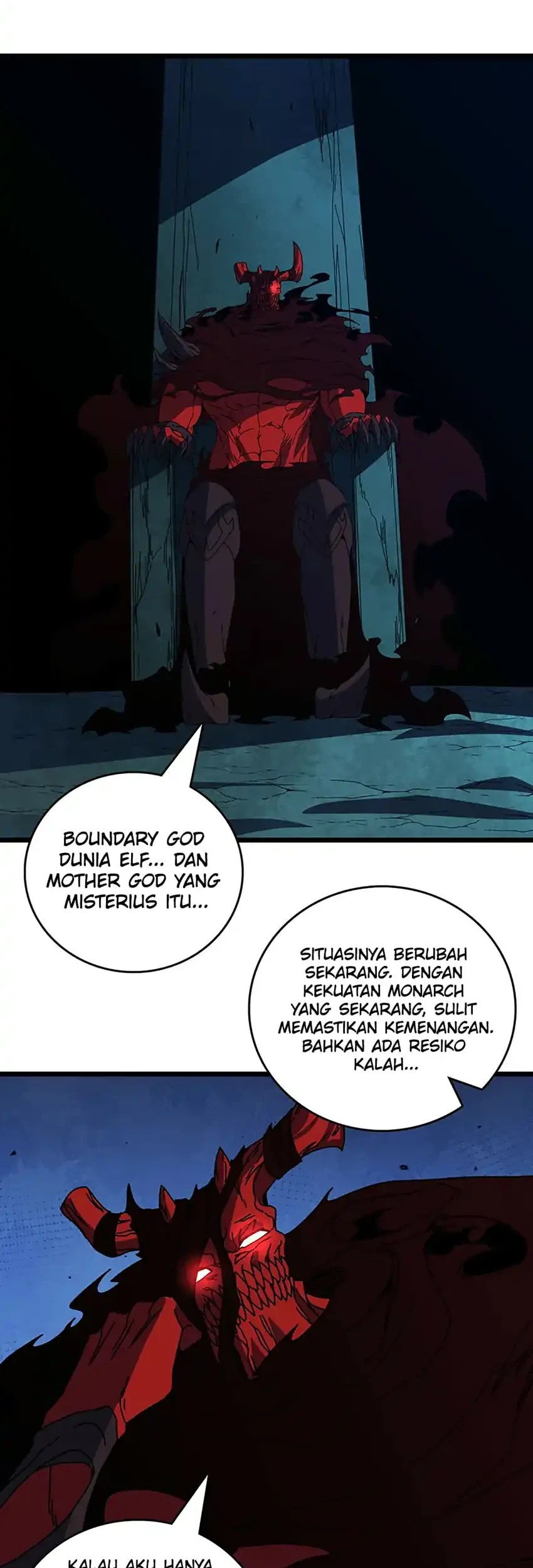 I Become Invincible Black Dragon Boss At The Start Chapter 94 - halaman 35