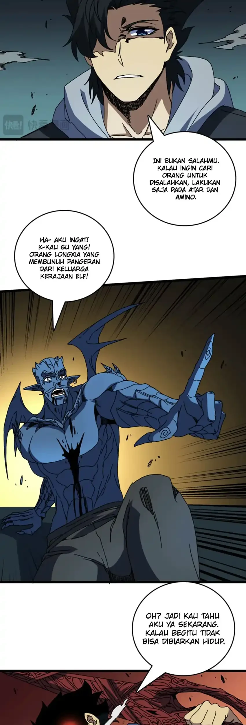 I Become Invincible Black Dragon Boss At The Start Chapter 95 - halaman 29