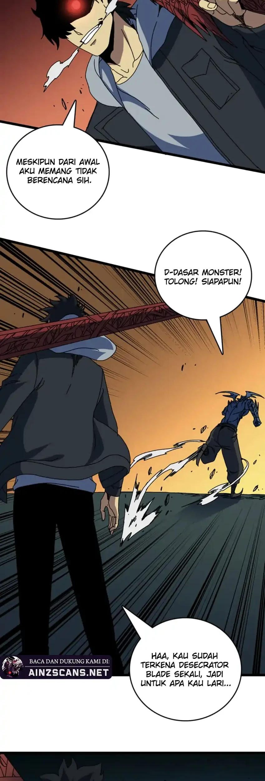I Become Invincible Black Dragon Boss At The Start Chapter 95 - halaman 30