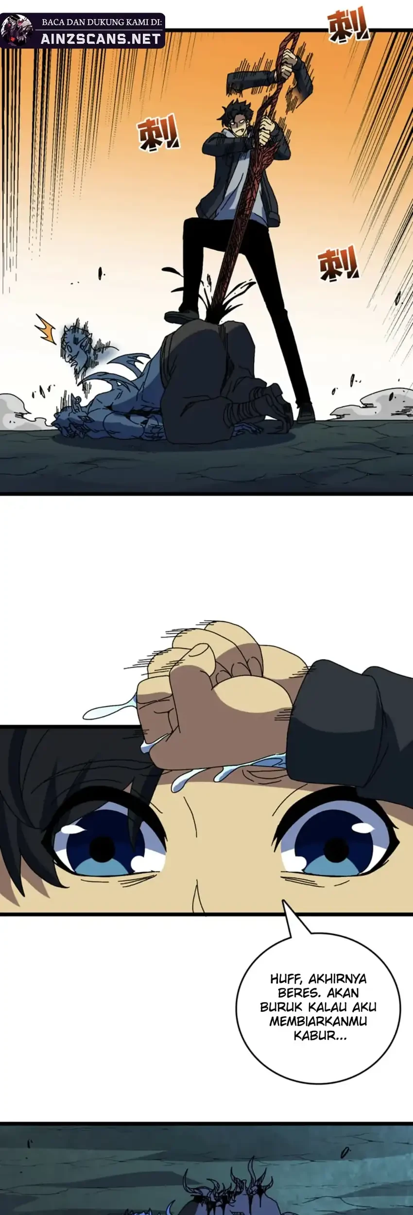I Become Invincible Black Dragon Boss At The Start Chapter 95 - halaman 34
