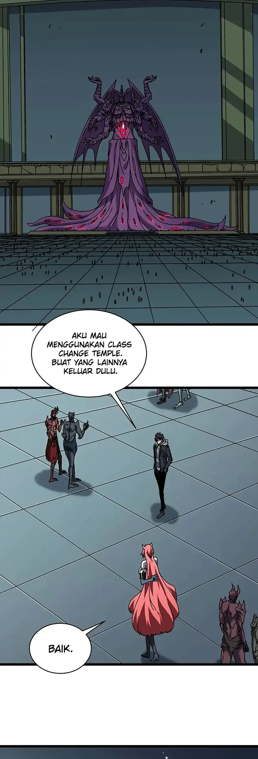 I Become Invincible Black Dragon Boss At The Start Chapter 95 - halaman 9