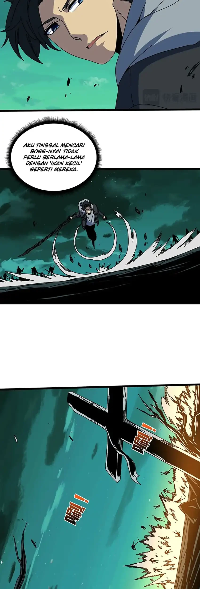 I Become Invincible Black Dragon Boss At The Start Chapter 96 - halaman 19