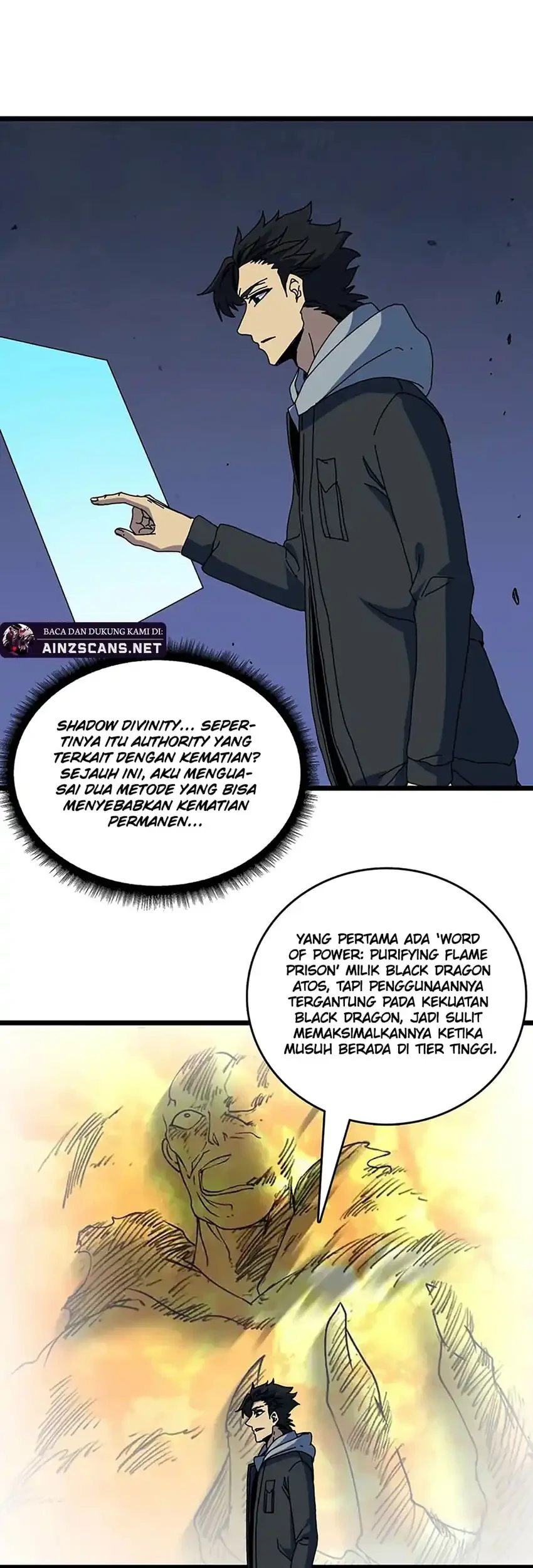 I Become Invincible Black Dragon Boss At The Start Chapter 96 - halaman 2