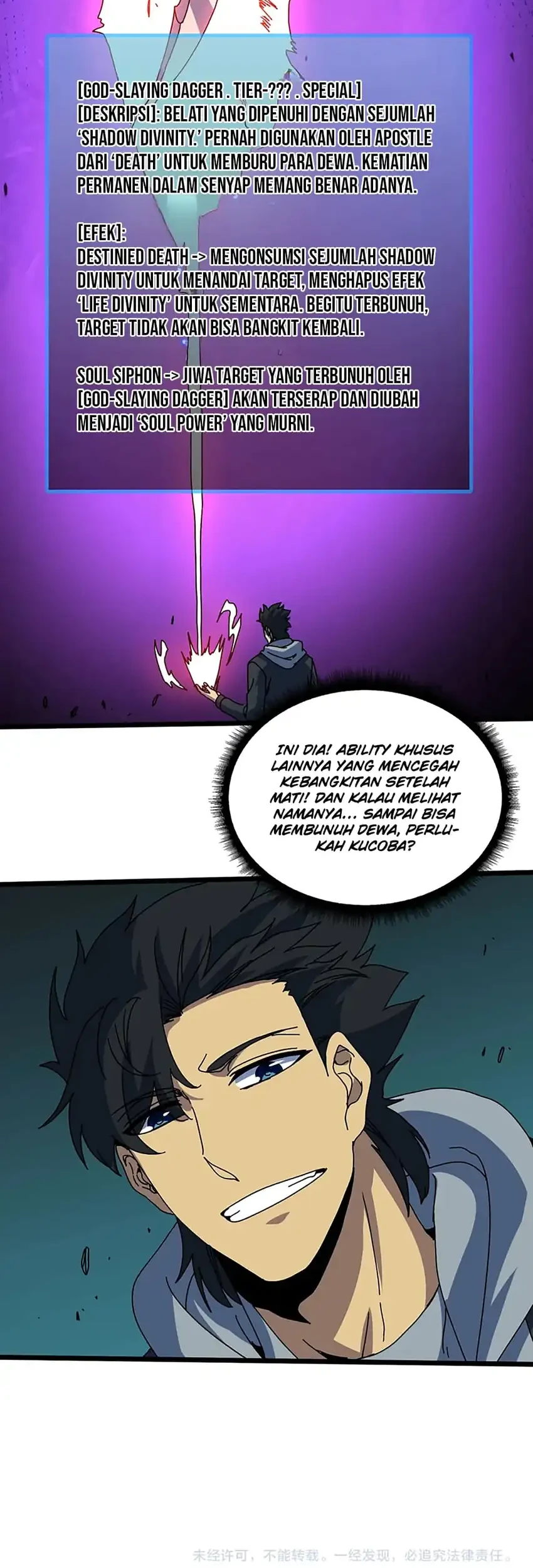 I Become Invincible Black Dragon Boss At The Start Chapter 97 - halaman 37