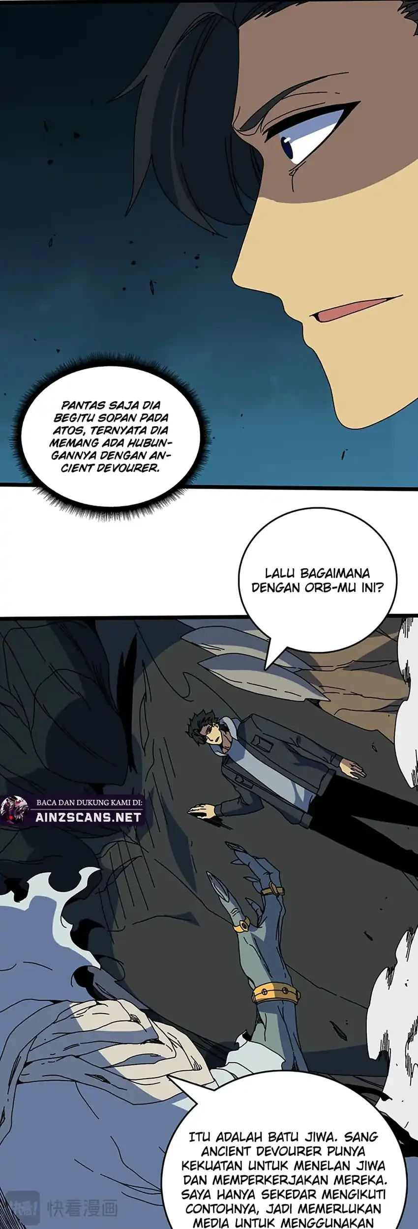 I Become Invincible Black Dragon Boss At The Start Chapter 97 - halaman 9
