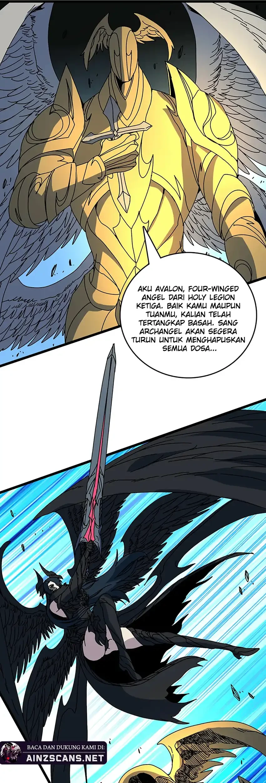 I Become Invincible Black Dragon Boss At The Start Chapter 98 - halaman 11