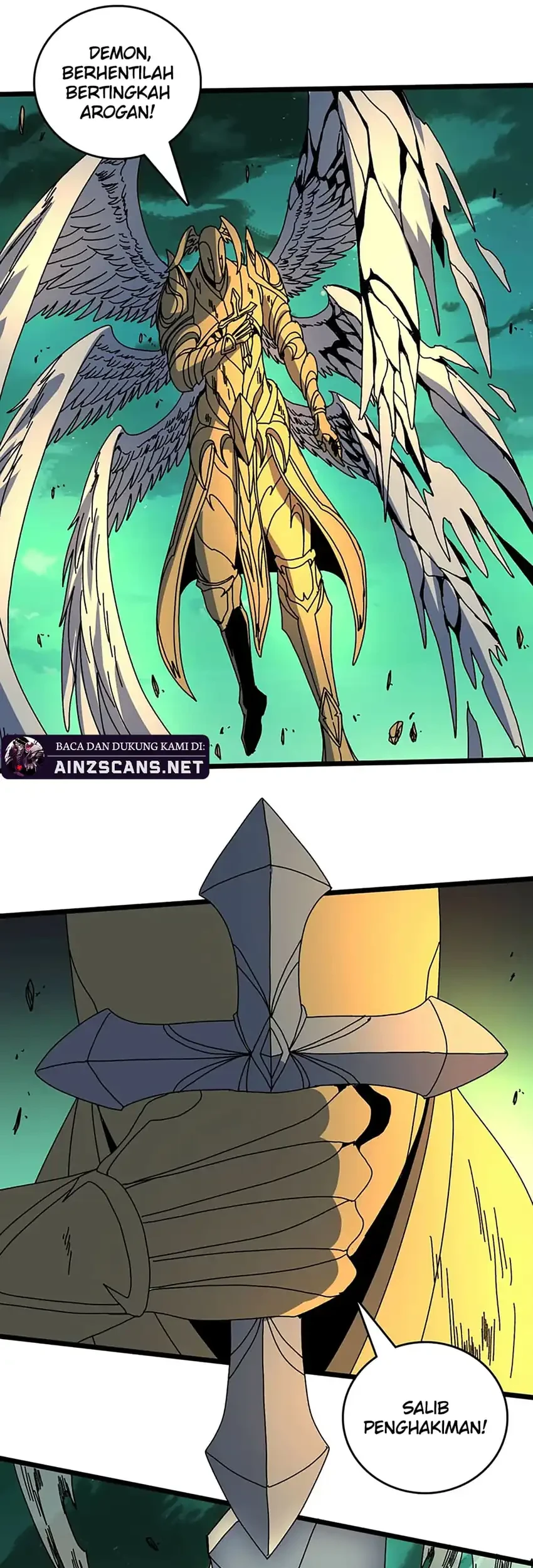 I Become Invincible Black Dragon Boss At The Start Chapter 98 - halaman 15