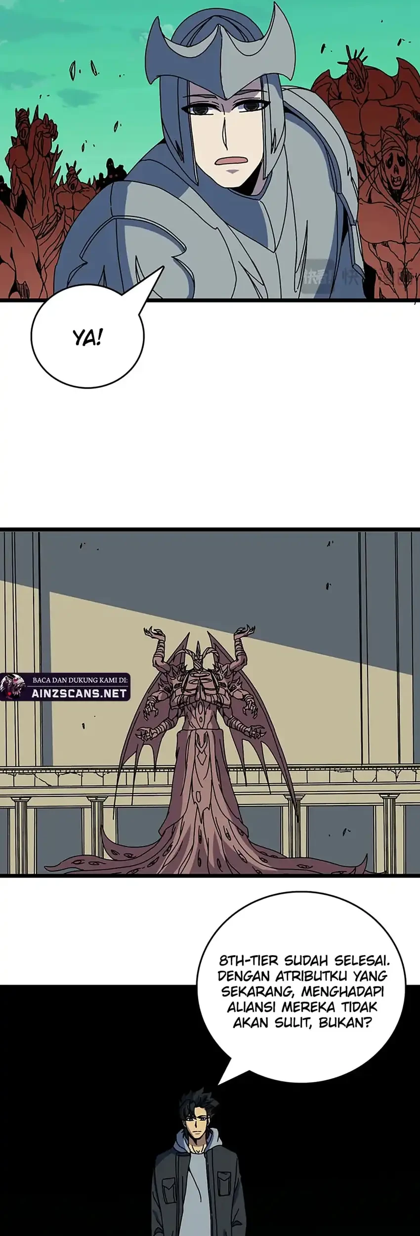 I Become Invincible Black Dragon Boss At The Start Chapter 98 - halaman 29